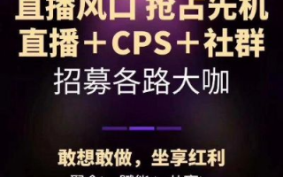 交友CPS联盟，探索社交电商的新蓝海