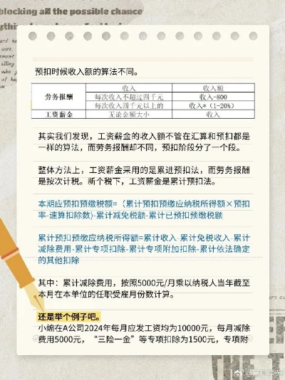 百度联盟广告扣税算法与个人劳务报酬所得税算法详解