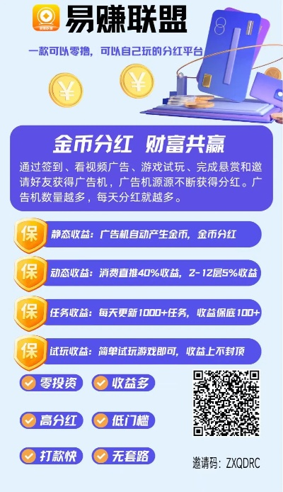 e赚广告联盟，开启互联网副业新纪元，轻松实现财富增值