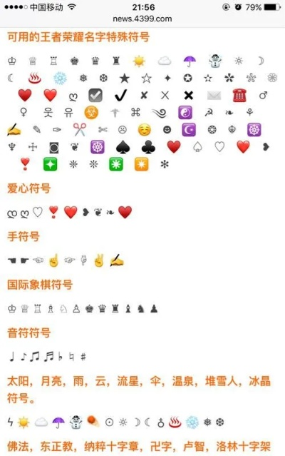 非主流符号大全，探索数字时代的个性化表达